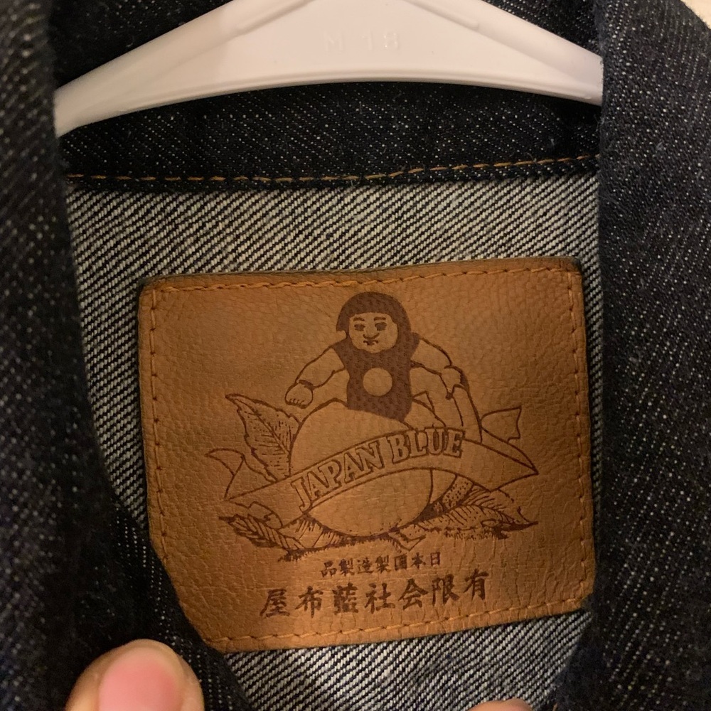 Momotaro denim jacket size small men’s